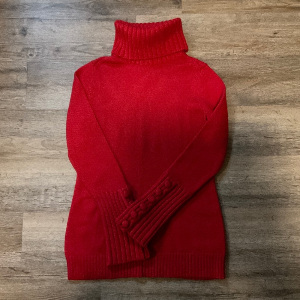 Banana Republic, Medium red turtleneck